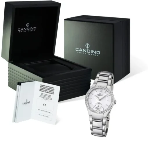 Candino Damen-Armbanduhr Timeless analog Quarz Edelstahl UC4537/1