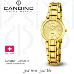 CANDINO Damen-Uhr - Casual Afterwork - Analog - Quarz - Edelstahl - UC4575/2
