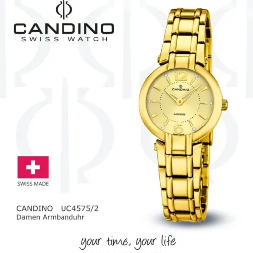 CANDINO Damen-Uhr - Casual Afterwork - Analog - Quarz - Edelstahl - UC4575/2