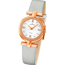 CANDINO Damen-Uhr - Elegance Flair - Analog - Quarz - Leder/Textil - UC4562/1