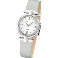 CANDINO Damen-Uhr - Elegance Flair - Analog - Quarz - Leder/Textil - UC4560/1