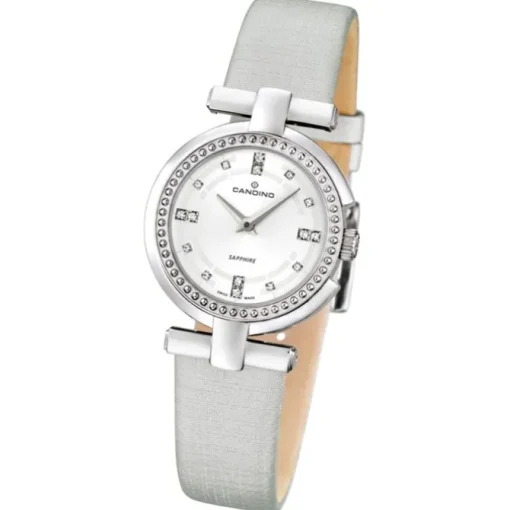 CANDINO Damen-Uhr - Elegance Flair - Analog - Quarz - Leder/Textil - UC4560/1
