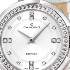 CANDINO Damen-Uhr - Elegance Flair - Analog - Quarz - Leder/Textil - UC4560/1