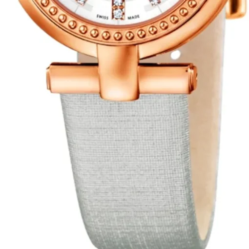 CANDINO Damen-Uhr - Elegance Flair - Analog - Quarz - Leder/Textil - UC4562/1