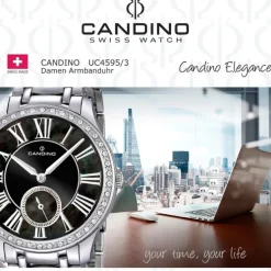 CANDINO Damen-Uhr - Elegance Delight - Analog - Quarz - Edelstahl - UC4595/3