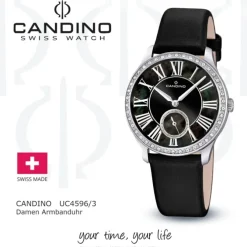 CANDINO Damen-Uhr - Elegance Delight - Analog - Quarz - Leder - UC4596/3