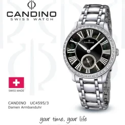 CANDINO Damen-Uhr - Elegance Delight - Analog - Quarz - Edelstahl - UC4595/3