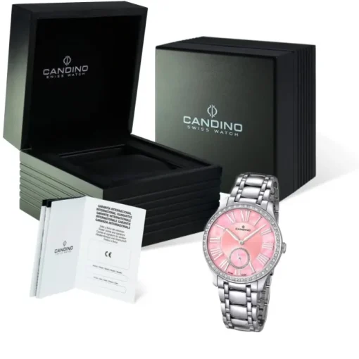CANDINO Damen-Uhr - Elegance Delight - Analog - Quarz - Edelstahl - UC4595/2