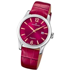 Candino Damenuhr Classic C4736/3 Armbanduhr Edelstahl rot UC4736/3