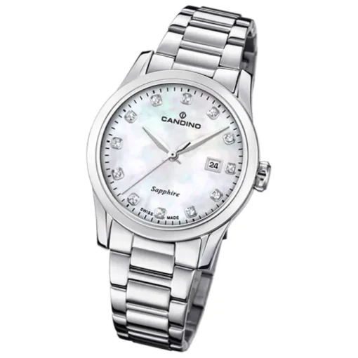 Candino Damenuhr Classic C4738/1 Armbanduhr Edelstahl silber UC4738/1