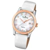 Candino Damenuhr Classic C4737/1 Armbanduhr Edelstahl weiß UC4737/1