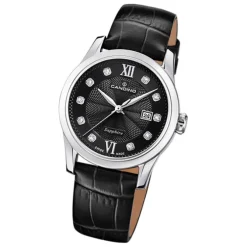 Candino Damenuhr Classic C4736/4 Armbanduhr Edelstahl schwarz UC4736/4