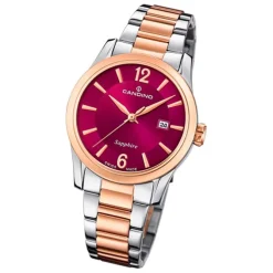 Candino Damenuhr Classic C4739/3 Armbanduhr Edelstahl silber-roségold UC4739/3
