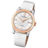 Candino Damenuhr Classic C4737/2 Armbanduhr Edelstahl weiß UC4737/2