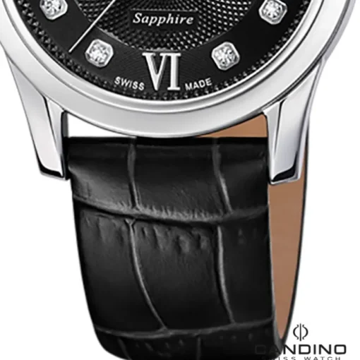 Candino Damenuhr Classic C4736/4 Armbanduhr Edelstahl schwarz UC4736/4