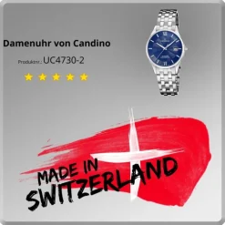 Candino Damenuhr Classic C4730/2 Armbanduhr Edelstahl silber UC4730/2