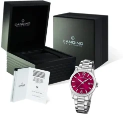 Candino Damenuhr Classic C4738/3 Armbanduhr Edelstahl silber UC4738/3