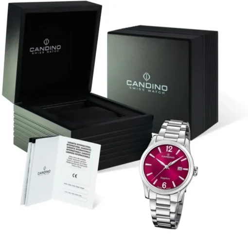 Candino Damenuhr Classic C4738/3 Armbanduhr Edelstahl silber UC4738/3