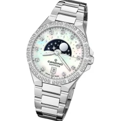 Candino Damenuhr Edelstahl silber Candino Elegance Armbanduhr UC4760/1