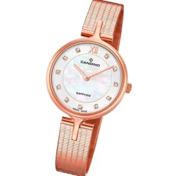 Candino Damenuhr Edelstahl roségold Candino Elegance Armbanduhr UC4645/2
