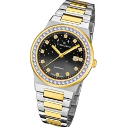 Candino Damenuhr Edelstahl silber gold Candino Elegance Armbanduhr UC4750/4