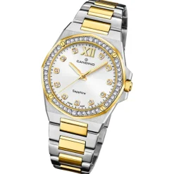 Candino Damenuhr Edelstahl silber gold Candino Elegance Armbanduhr UC4752/1