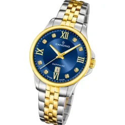 Candino Damenuhr Edelstahl silber gold Candino Elegance Armbanduhr UC4767/3