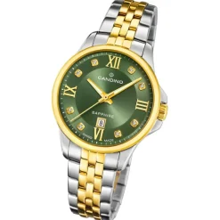 Candino Damenuhr Edelstahl silber gold Candino Elegance Armbanduhr UC4767/4