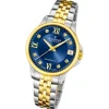 Candino Damenuhr Edelstahl silber gold Candino Automatik Armbanduhr UC4771/3
