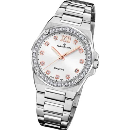 Candino Damenuhr Edelstahl silber Candino Elegance Armbanduhr UC4751/1
