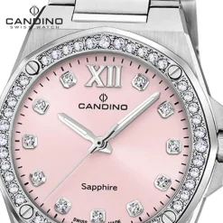 Candino Damenuhr Edelstahl silber Candino Elegance Armbanduhr UC4751/4