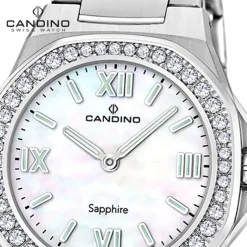 Candino Damenuhr Edelstahl silber Candino Elegance Armbanduhr UC4753/1