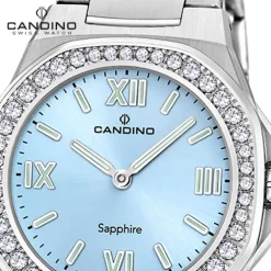 Candino Damenuhr Edelstahl silber Candino Elegance Armbanduhr UC4753/4