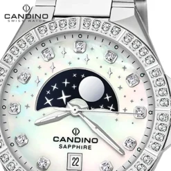 Candino Damenuhr Edelstahl silber Candino Elegance Armbanduhr UC4760/1