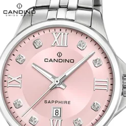 Candino Damenuhr Edelstahl silber Candino Elegance Armbanduhr UC4766/3