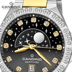 Candino Damenuhr Edelstahl silber gold Candino Elegance Armbanduhr UC4761/4