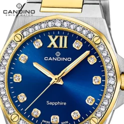 Candino Damenuhr Edelstahl silber gold Candino Elegance Armbanduhr UC4752/2
