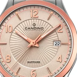 Candino Damen-Uhr Edelstahl silber roségold C4610/2 Quarz Klassisch UC4610/2