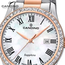 Candino Damenuhr Edelstahl roségold silber Candino Elegance Armbanduhr UC4741/2