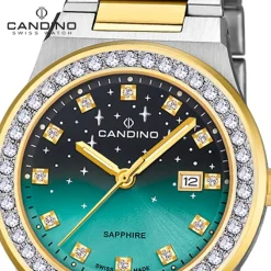 Candino Damenuhr Edelstahl silber gold Candino Elegance Armbanduhr UC4750/2