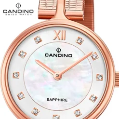 Candino Damenuhr Edelstahl roségold Candino Elegance Armbanduhr UC4645/2