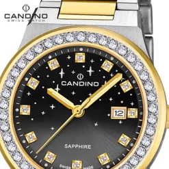 Candino Damenuhr Edelstahl silber gold Candino Elegance Armbanduhr UC4750/4