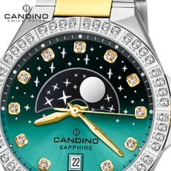 Candino Damenuhr Edelstahl silber gold Candino Elegance Armbanduhr UC4761/2