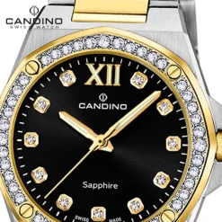 Candino Damenuhr Edelstahl silber gold Candino Elegance Armbanduhr UC4752/3