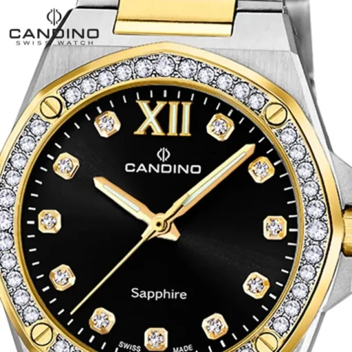 Candino Damenuhr Edelstahl silber gold Candino Elegance Armbanduhr UC4752/3