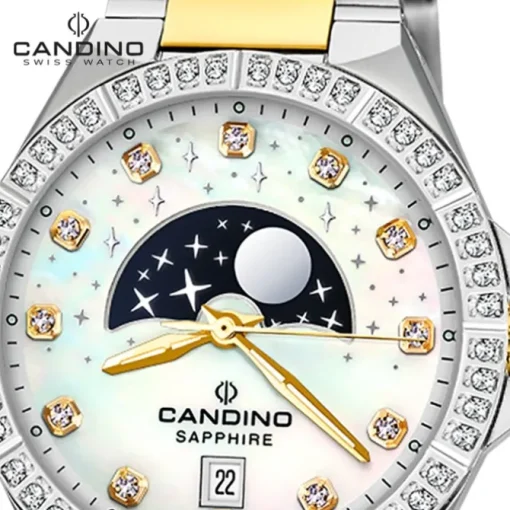 Candino Damenuhr Edelstahl silber gold Candino Elegance Armbanduhr UC4761/1