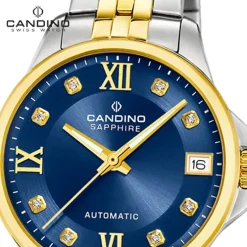 Candino Damenuhr Edelstahl silber gold Candino Automatik Armbanduhr UC4771/3
