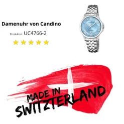 Candino Damenuhr Edelstahl silber Candino Elegance Armbanduhr UC4766/2