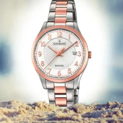 Candino Damen-Uhr Edelstahl silber roségold C4610/1 Quarz Klassisch UC4610/1