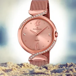 Candino Damen-Uhr Edelstahl roségold C4613/2 Quarz Elegance Flair UC4613/2
